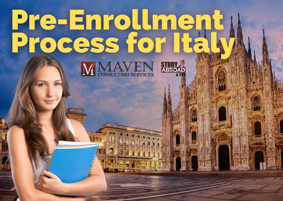 Pre Enrollment Process for Italy Student Visa