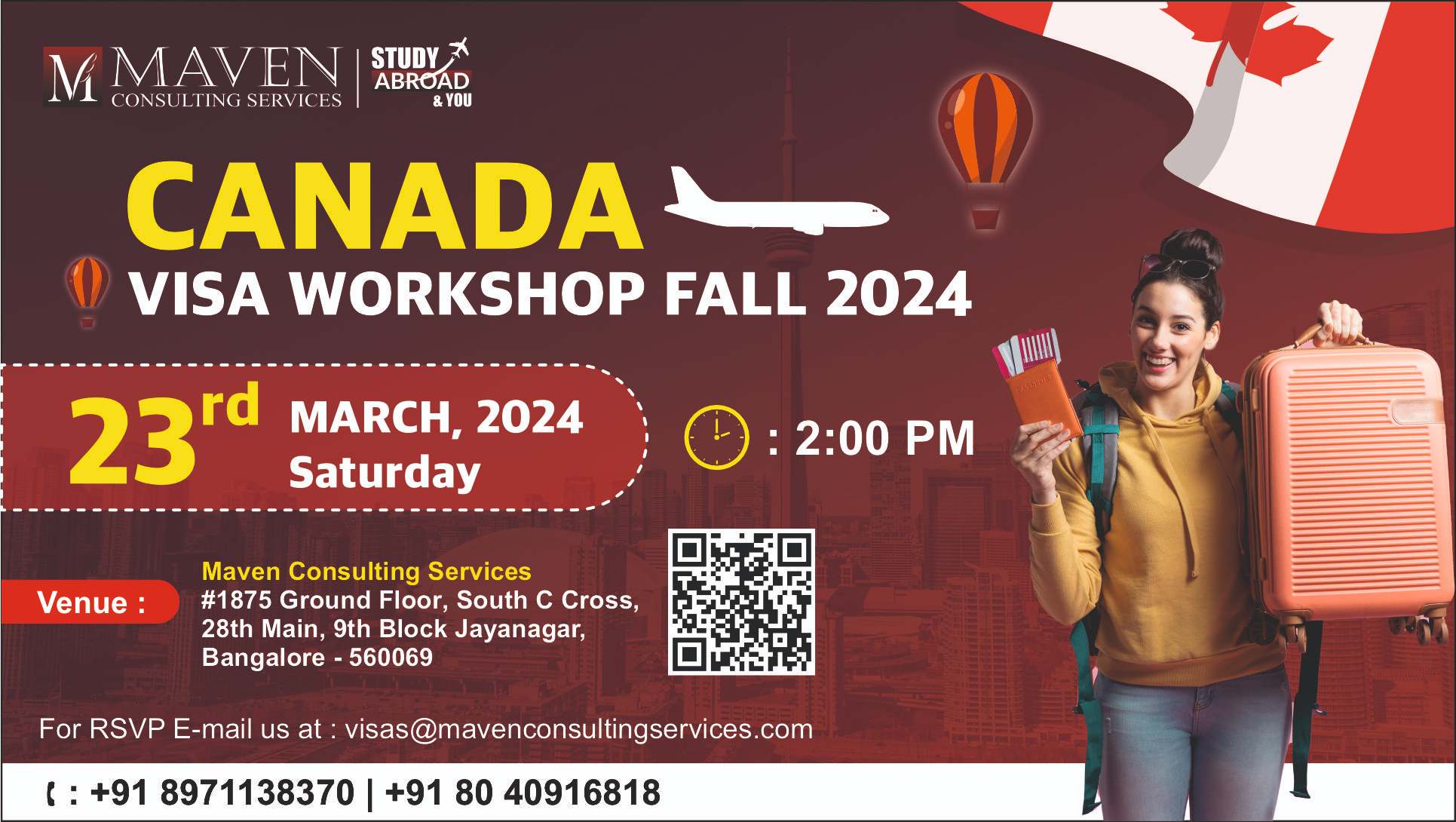 Canada Visa Workshop Fall 2024 event