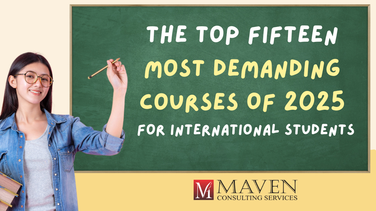 Top 15 most demanding course of 2025