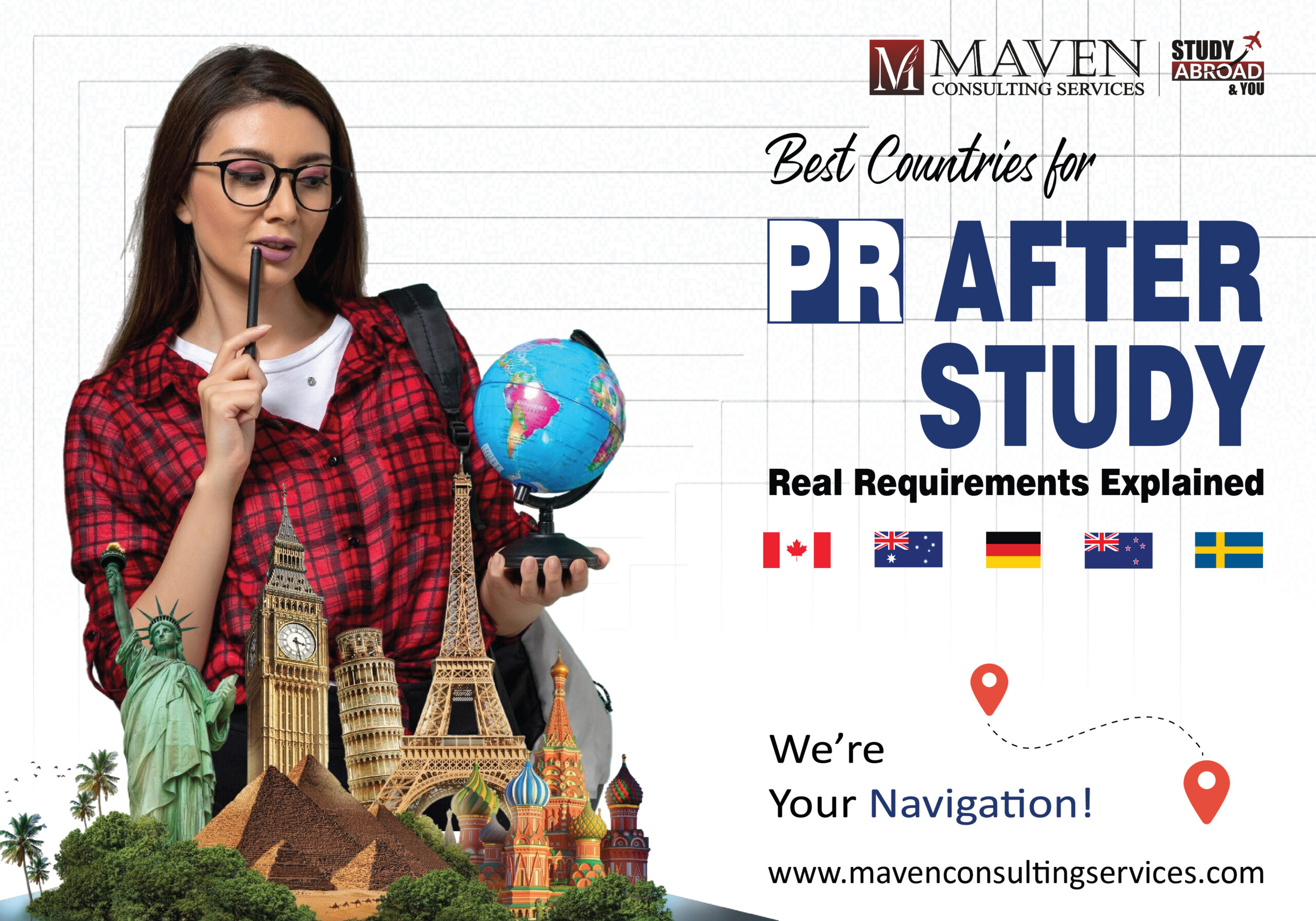 Best Countries for PR After Study – Real Requirements Explained