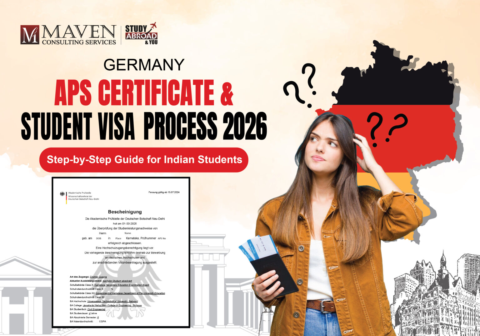 German APS Certificate & Student Visa Process Explained