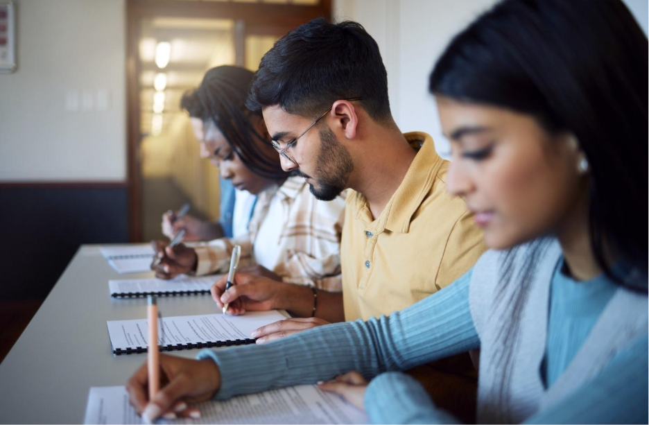 Student deciding between IELTS and TOEFL for university admission and visa requirements