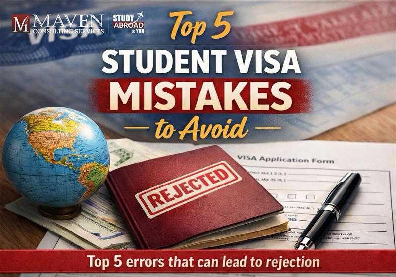 5 Student Visa Mistakes to Avoid as Indian Students