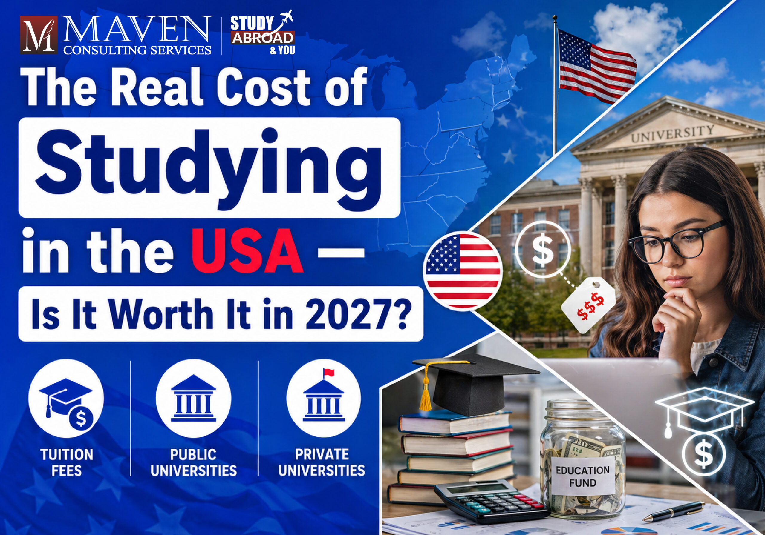 cost of studying in USA