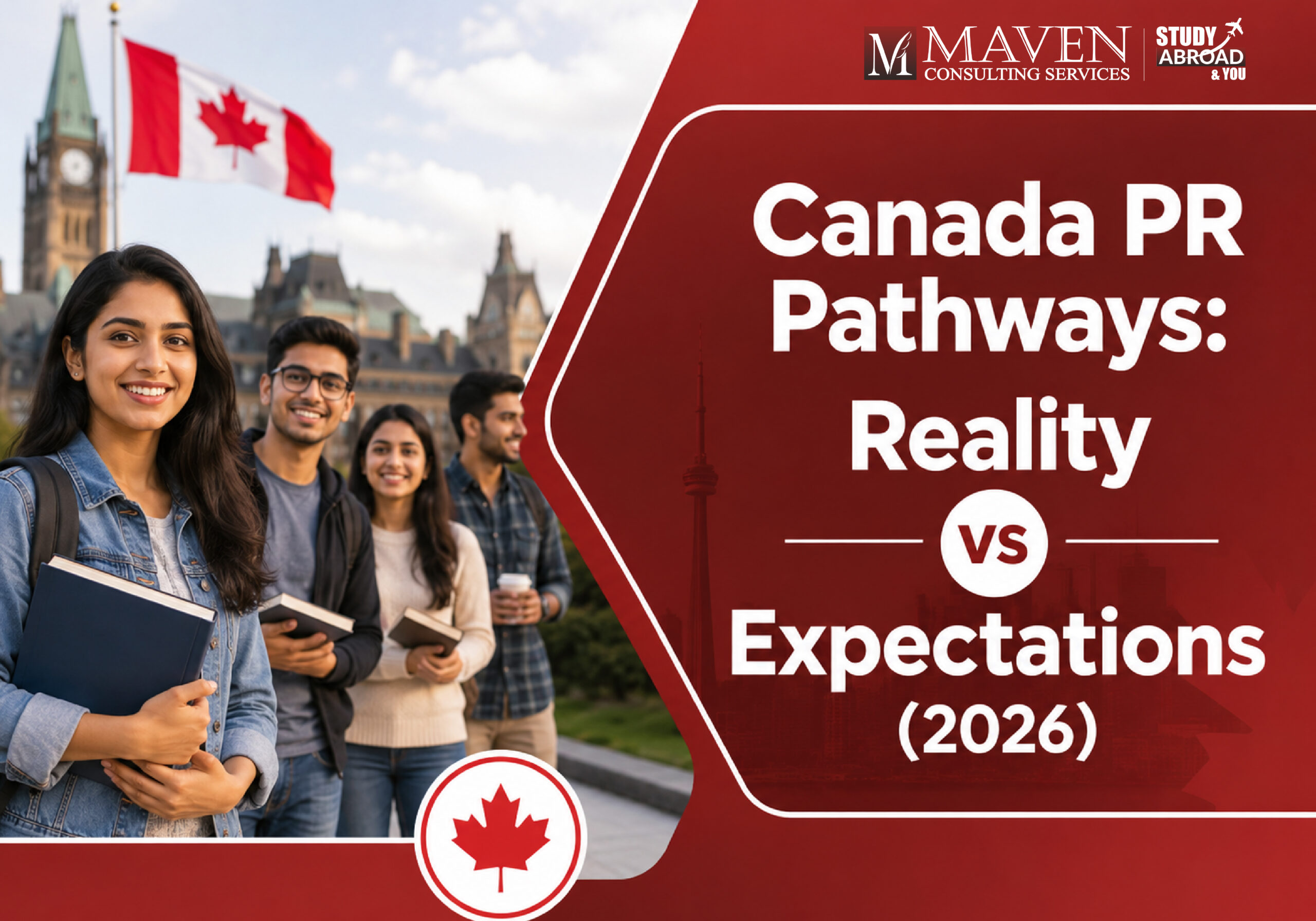 Canada PR After Studying There: Reality vs Expectations for Indian Students (2026)