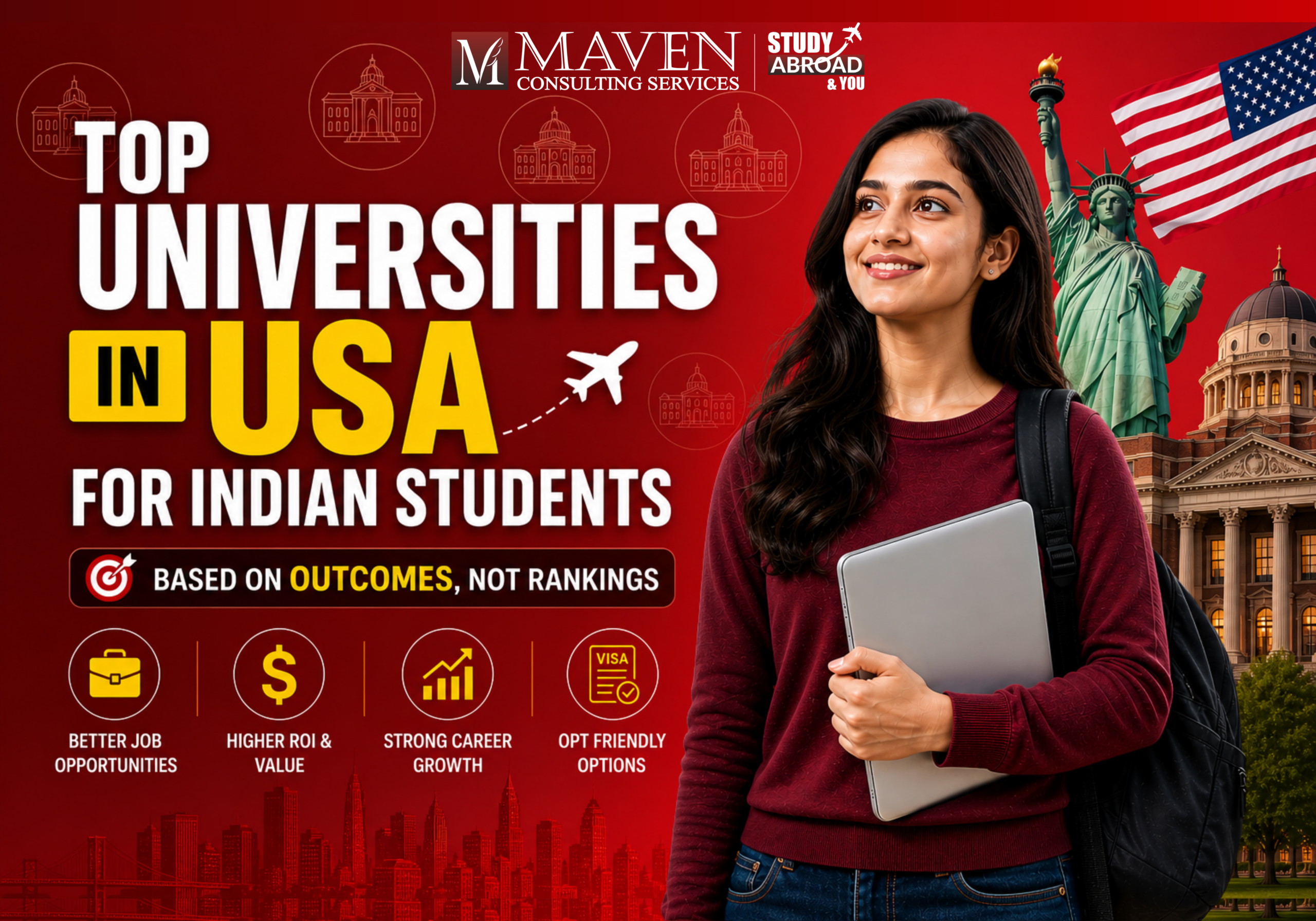 Top Universities in USA for Indian Students