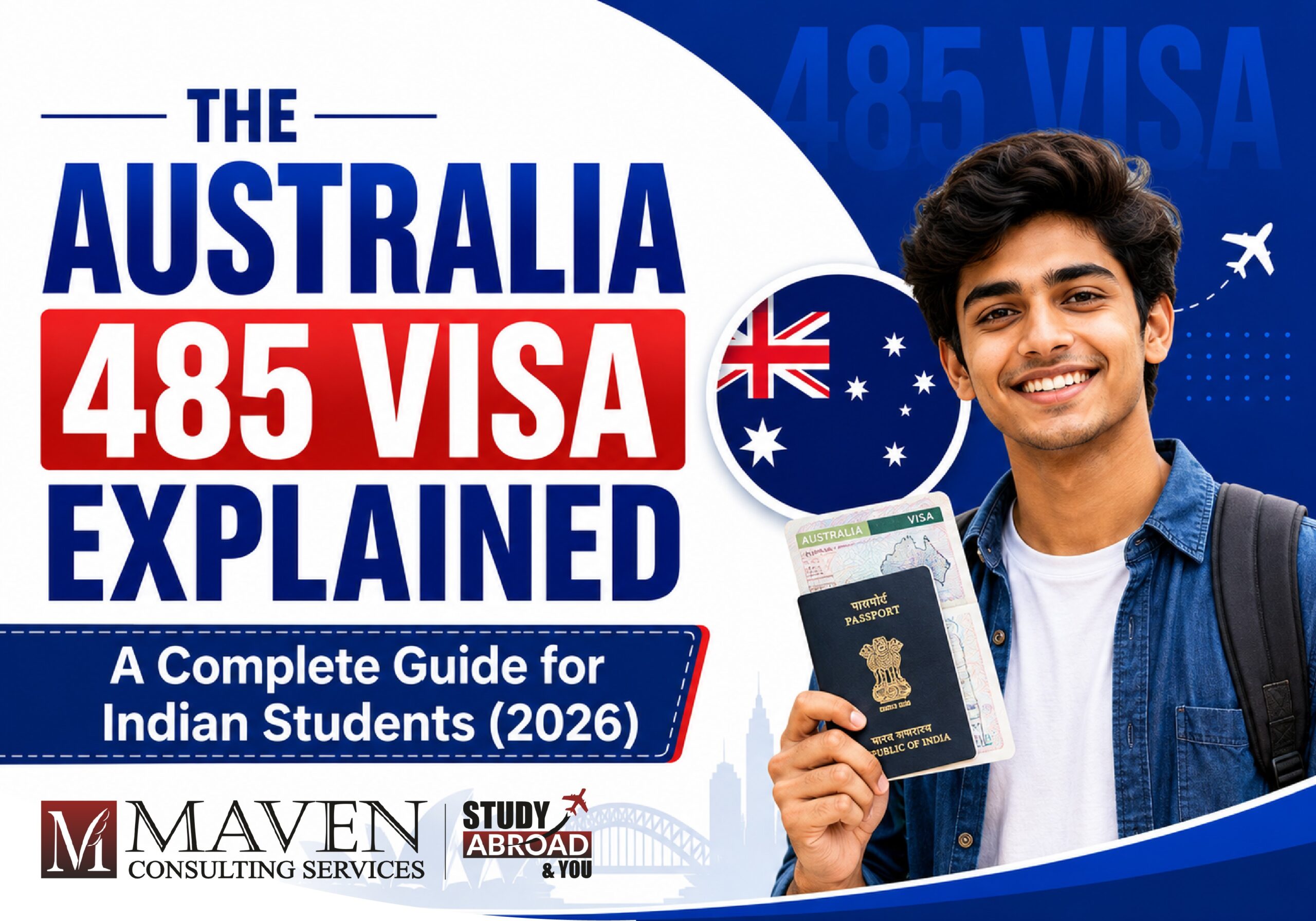 Australia 485 visa guide for Indian students 2026 — Maven Consulting Services