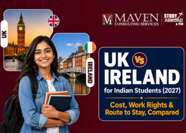 UK vs Ireland for Indian Students (2027): Cost, Work Rights & Route to Stay, Compared