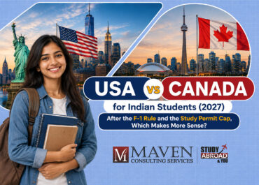 USA vs Canada for Indian Students (2027): An Honest Comparison After the F-1 Rule and the Study Permit Cap