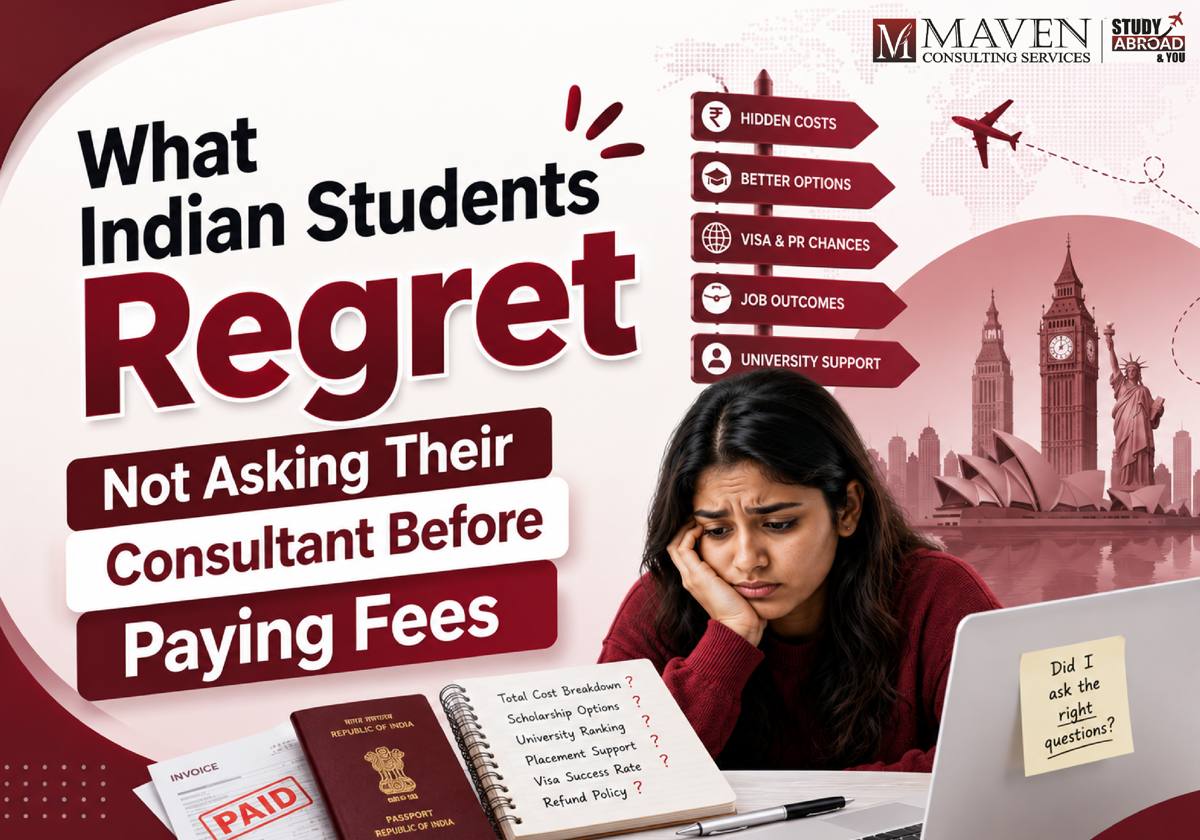 Questions to ask a study abroad consultant before paying fees - Maven Consulting Services