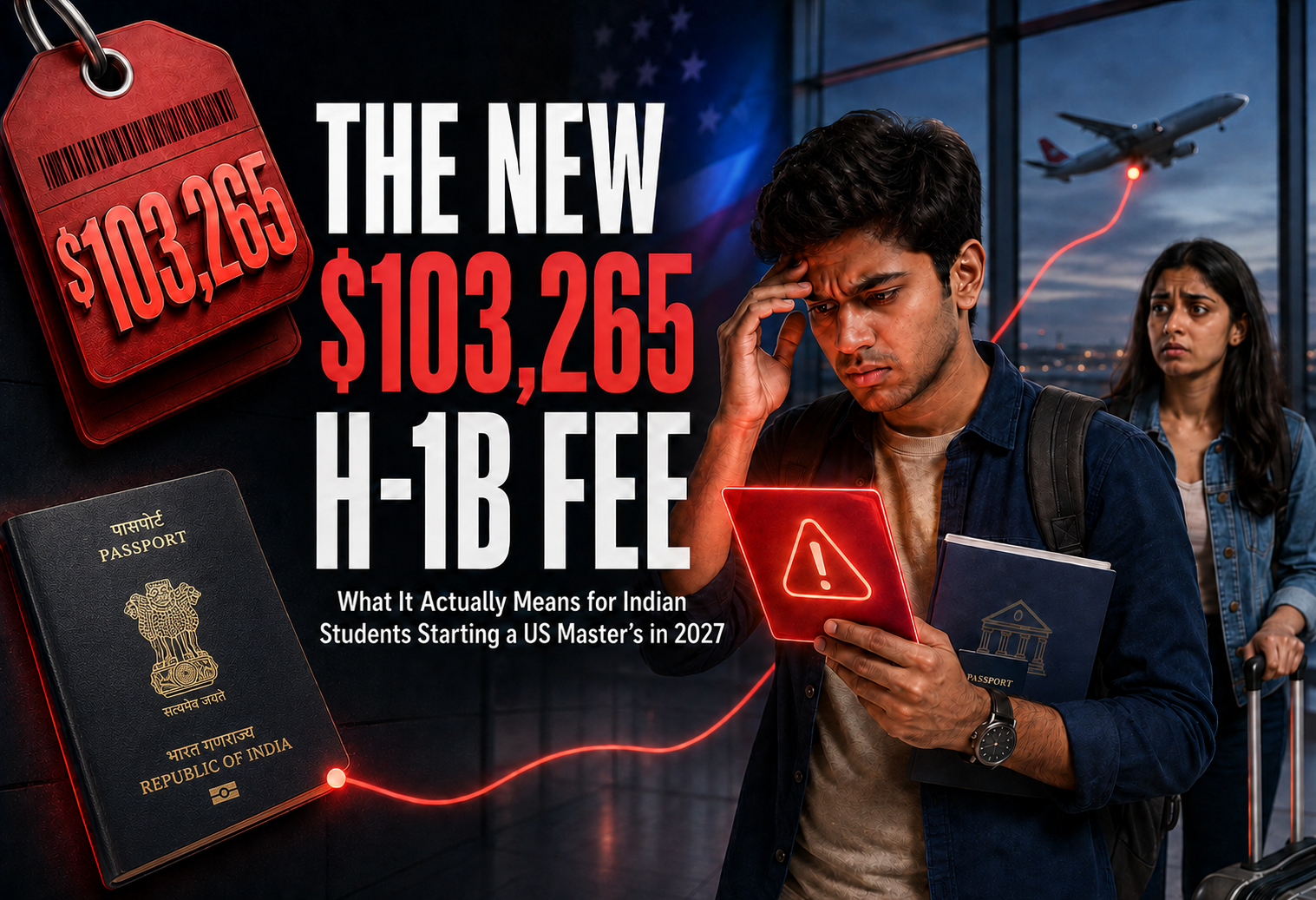 The H-1B fee for Indian students explained: the proposed $103,265 charge on cap-subject H-1B petitions