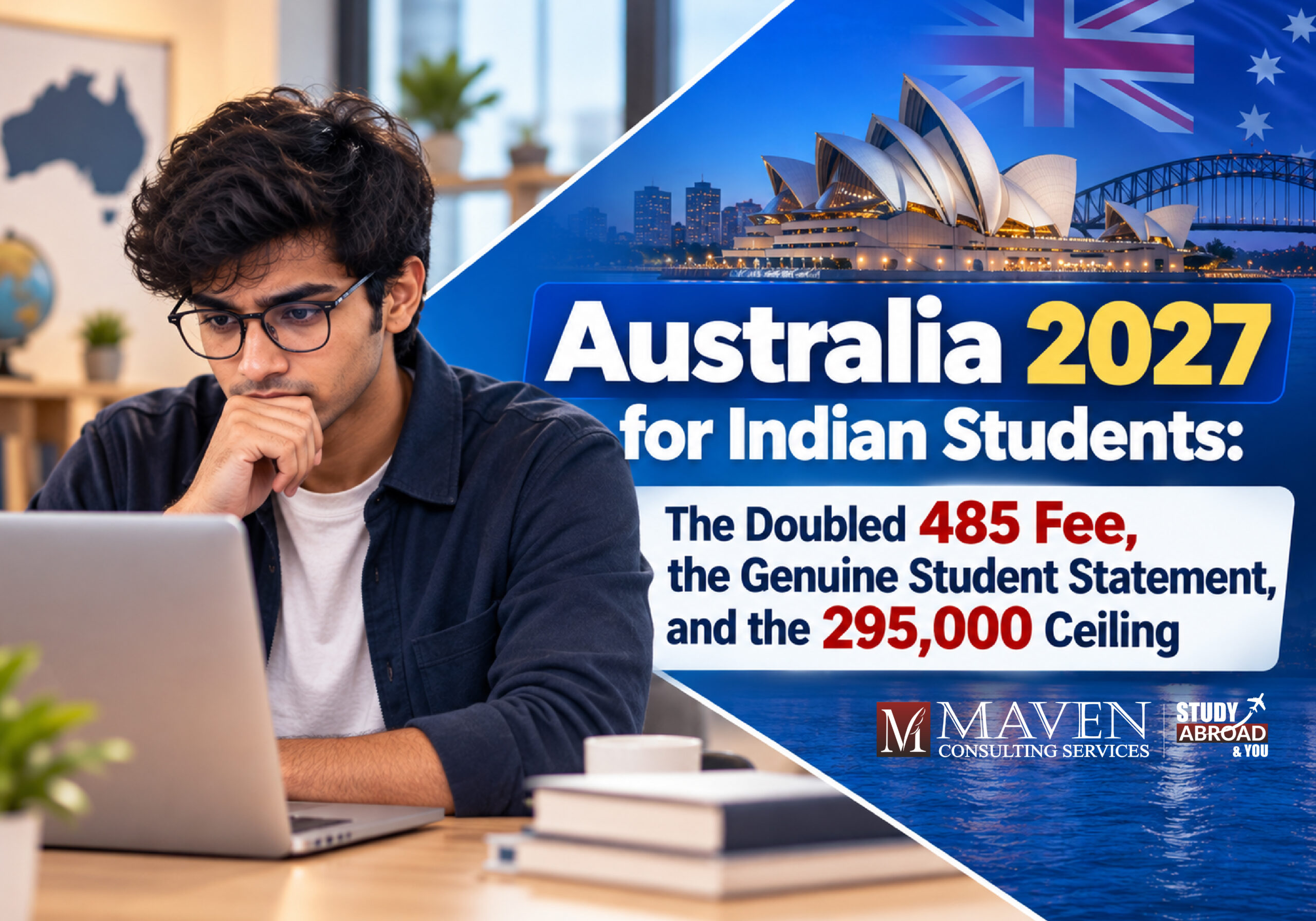 Australia 2027 for Indian Students- The Doubled 485 Fee, the Genuine Student Statement, and the 295,000 Ceiling -02