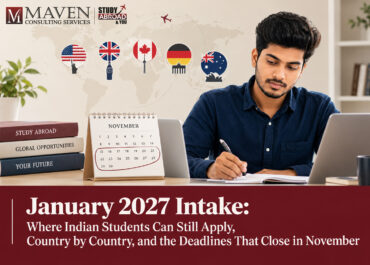 January 2027 Intake: Where Indian Students Can Still Apply, Country by Country, and the Deadlines That Close in November